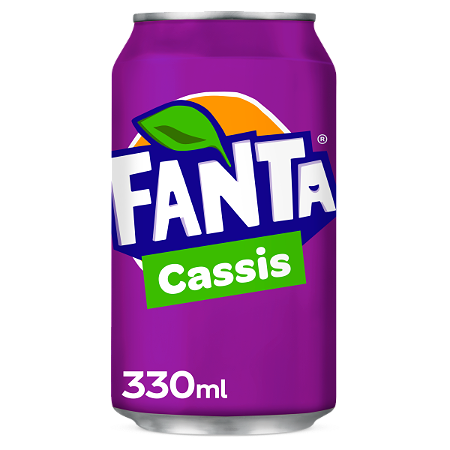 Fanta Cassis 330ml blik 