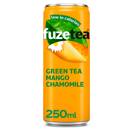 Fuze Tea Green Tea Mango Chamomile 250ml blik