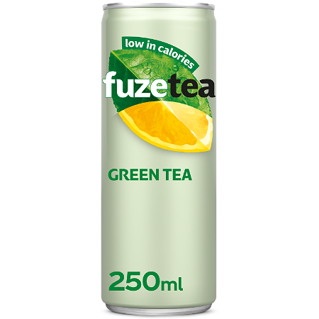 Fuze Tea Green Tea 250ml blik